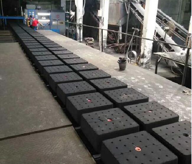 全自動(dòng)造型機(jī)澆注線